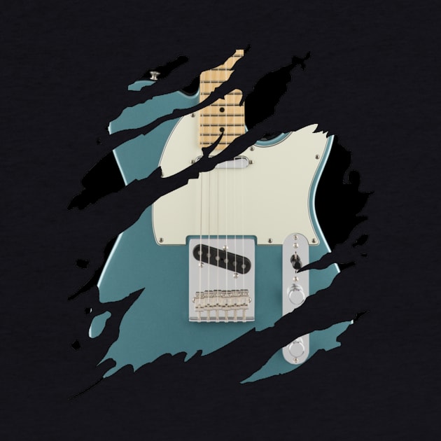 Blue Telecaster Soul by Flyingpanda